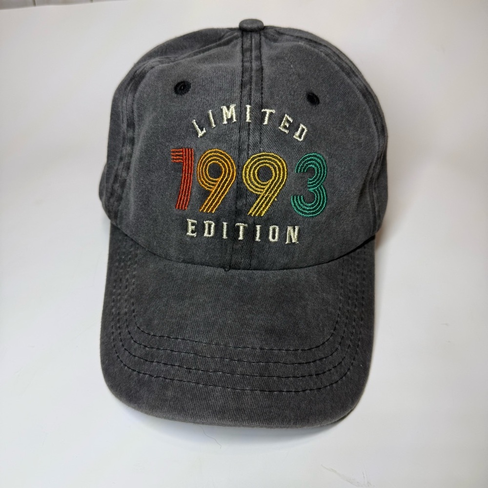 Limited Edition 1993 Gray Unisex Baseball Cap